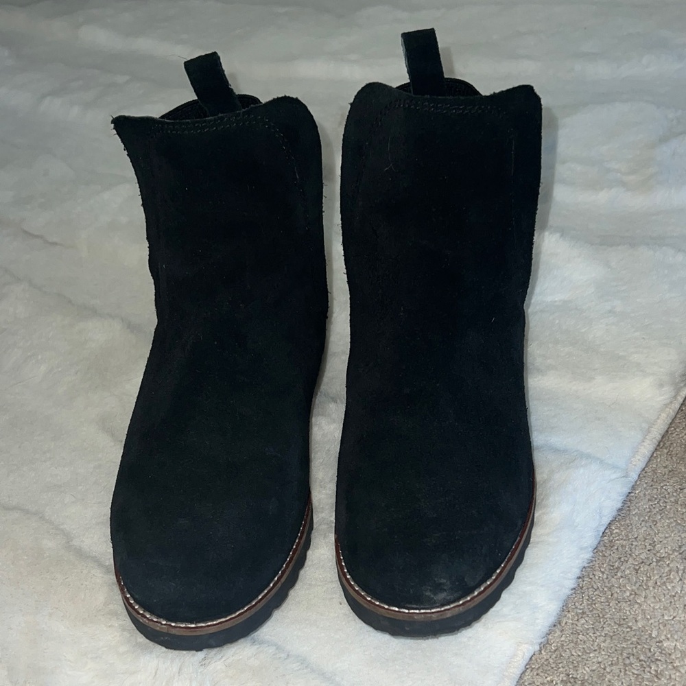 Blondo Black Waterproof Ankle Boots
